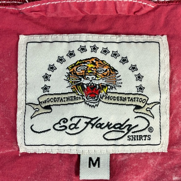 Ed Hardy Men’s Button Up - Picture 5 of 5